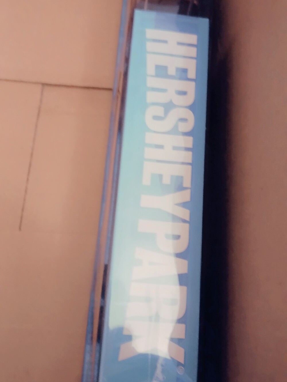 Hersheypark Blue Logo Sign